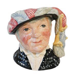 Vintage Royal Doulton 1986 Pearly Queen D 6759 Toby Mug Jug